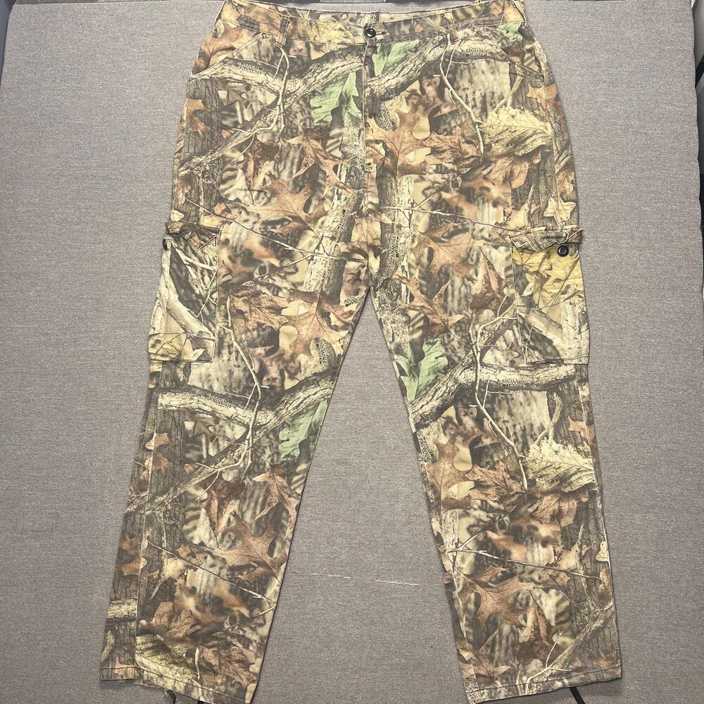 Vintage Realtree Camo Pants Mens XL 42x33 Advantage Timber Cargo Lightweight
